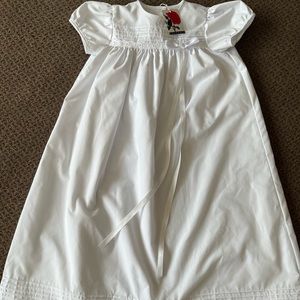 NWT! Rosenau White Christening Dress